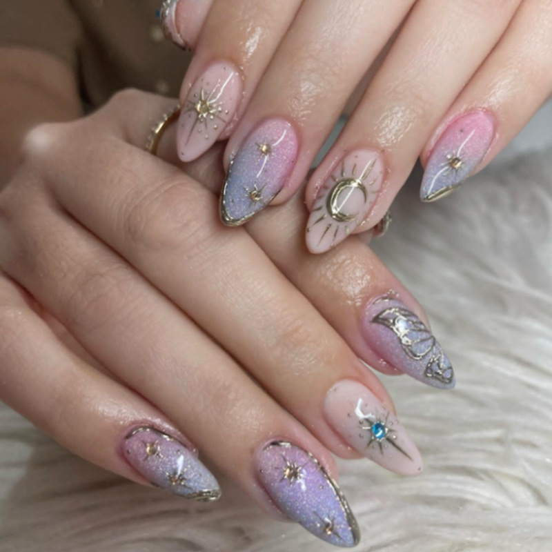 24pcs Gilded Starlight Stick o - Nail Art Gliter 评论和价格