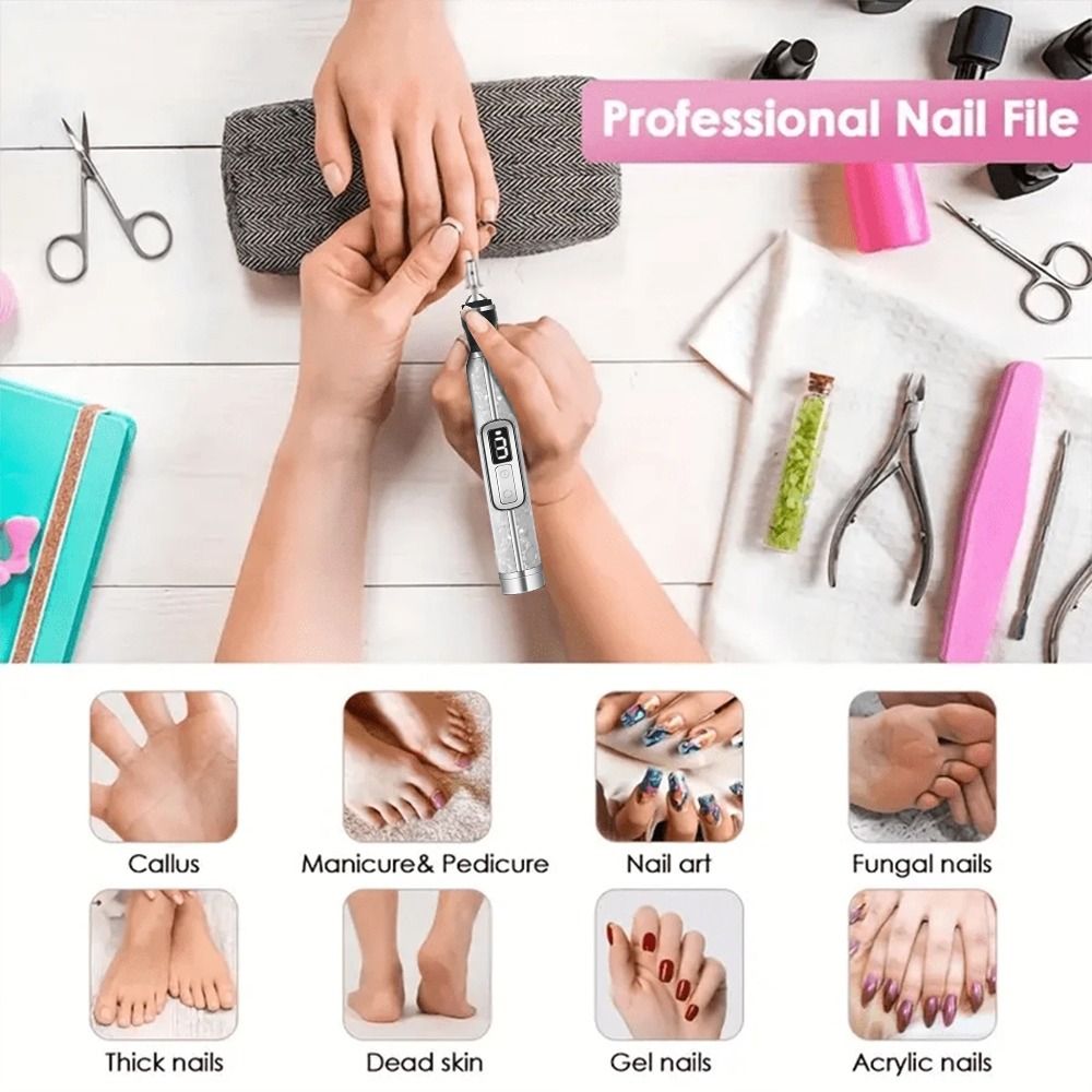 Low Noise Electric Nail Drill  - Nail Drill Machine 评论和价格