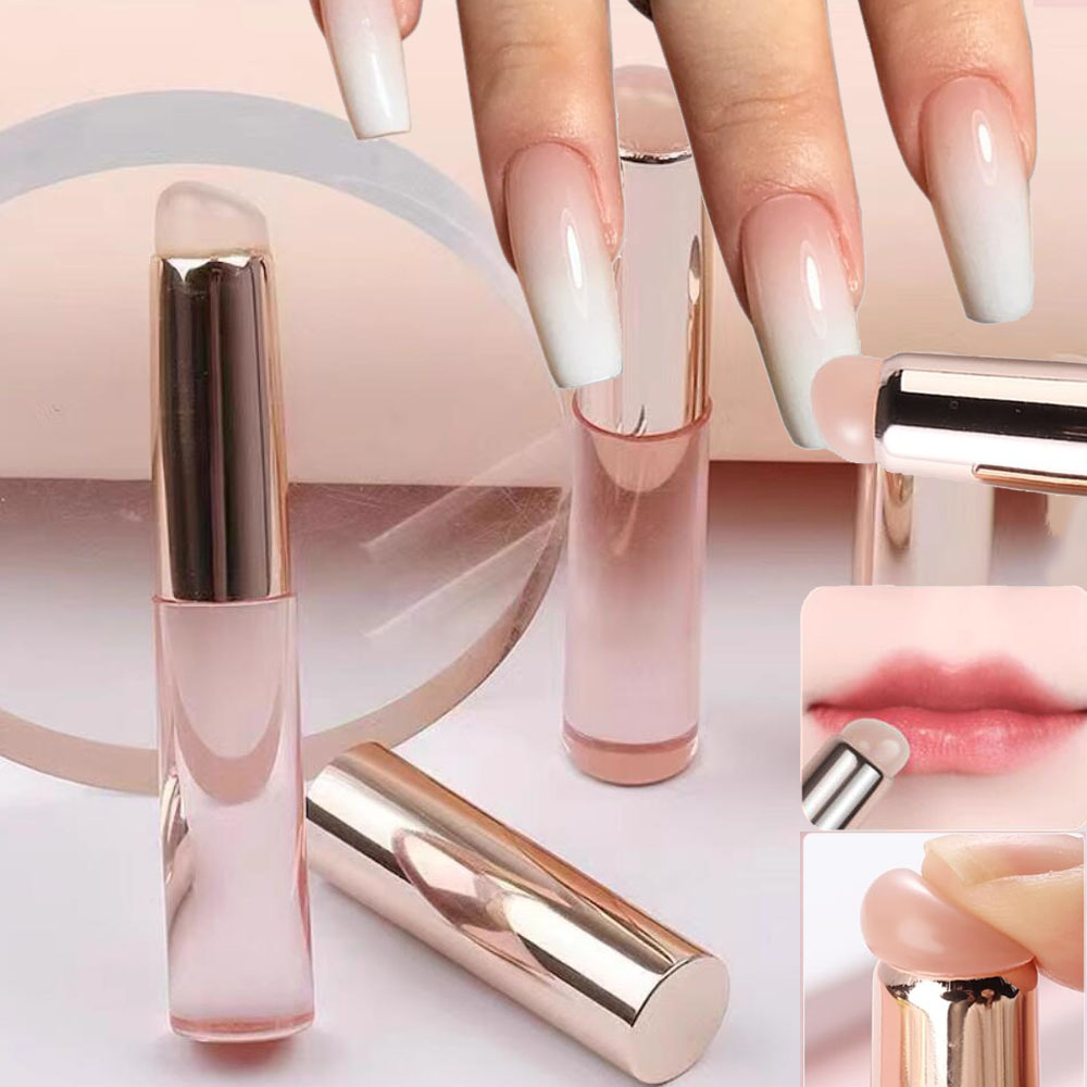 1pc Pink Silicone Nail Brush R - Nail Art Ombre Pink 评论和价格