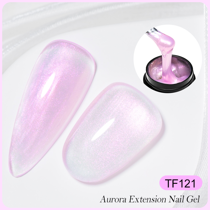 6Pcs/Set Aurora Extension Nail - Nail Art Ombre Pink 评论和价格