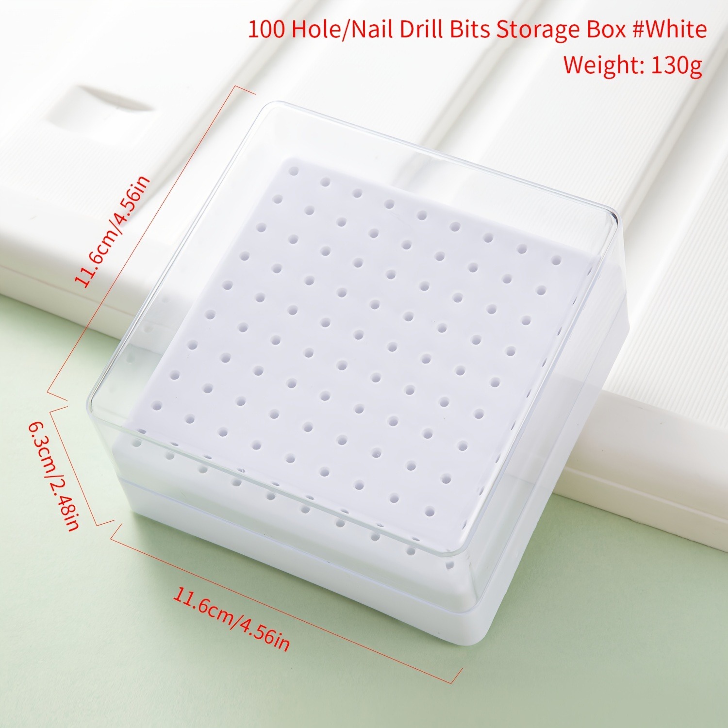 30/100 Hole 1PC of Various Sty - Nail Drill Machine 评论和价格