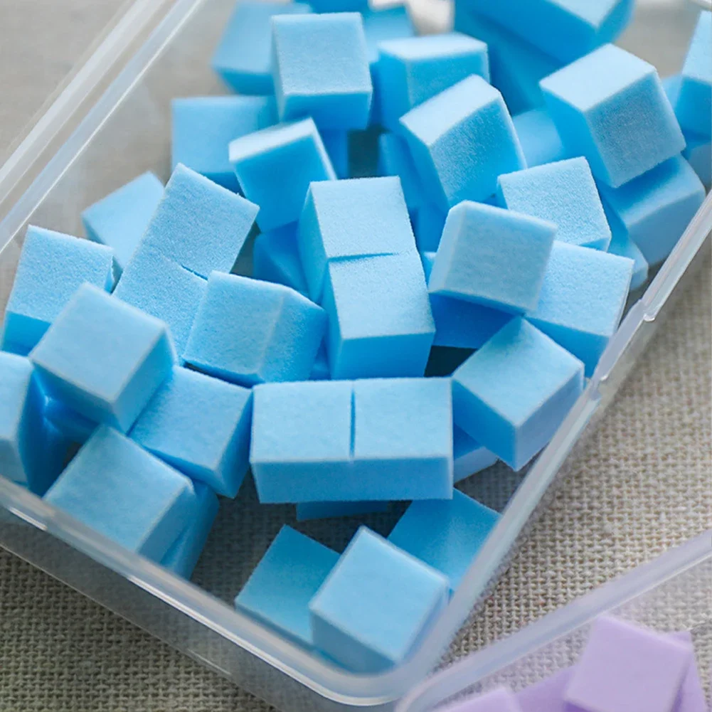Small Cube Nail Blending Spong - Nail Art Ombre Pink 评论和价格