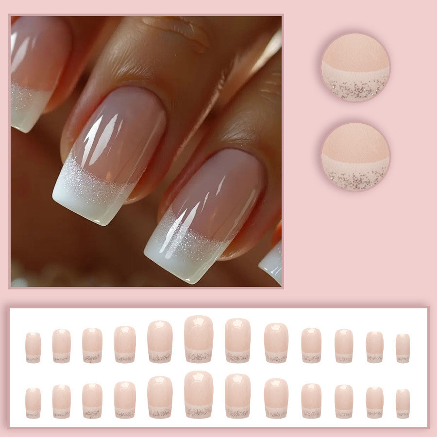 24pcs/set Medium Square fake n - Nail Art Gliter 评论和价格