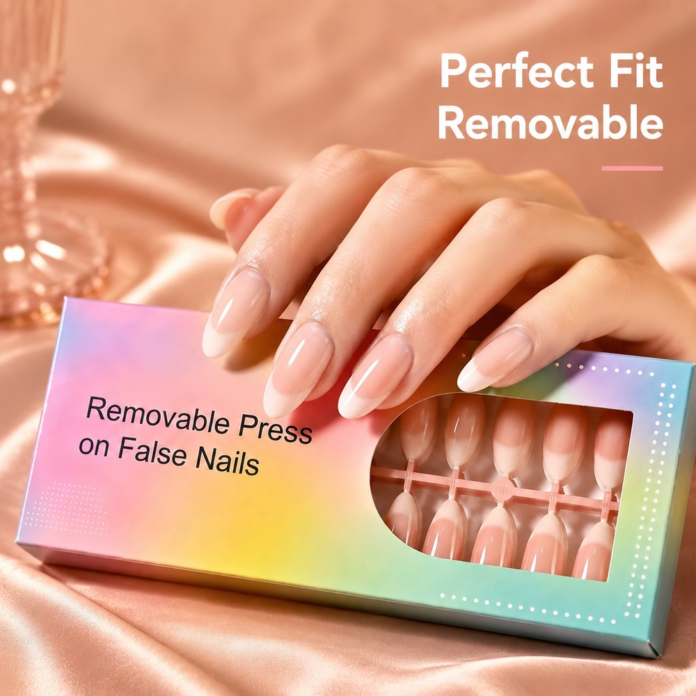 150Pcs Ins Trendy French Ombre - Nail Art Ombre Pink 评论和价格