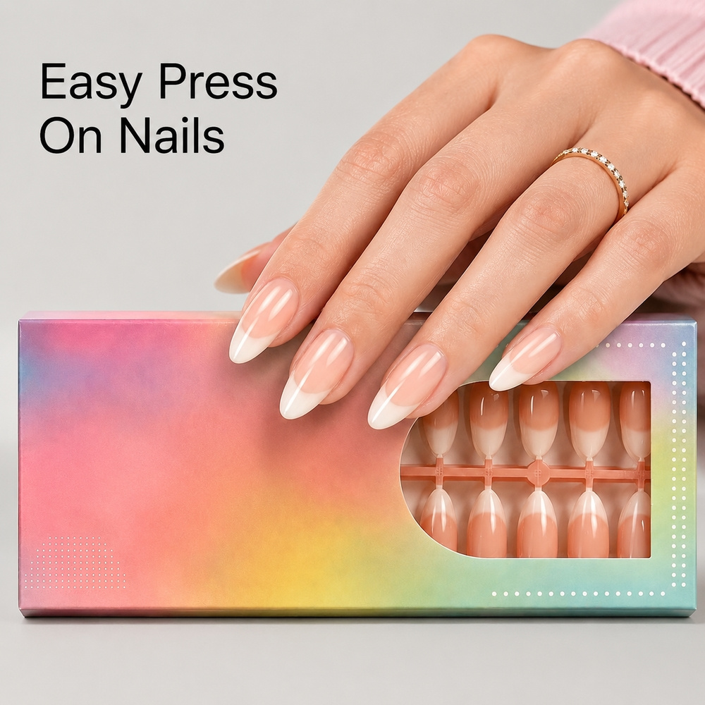 150Pcs Ins Trendy French Ombre - Nail Art Ombre Pink 评论和价格