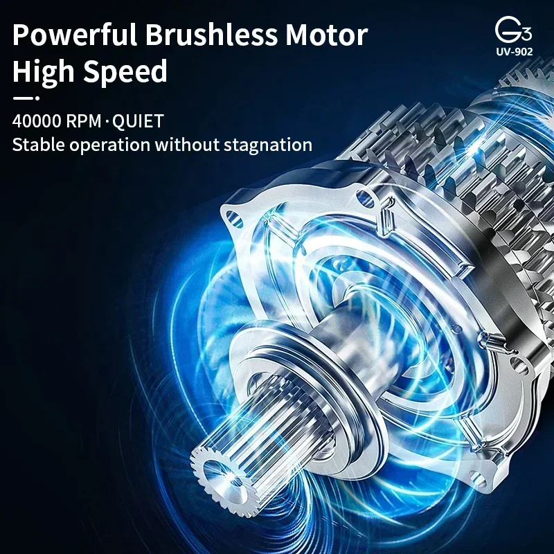 oxxi UV G3 40000 rpm Brushless - Nail Drill Machine 评论和价格